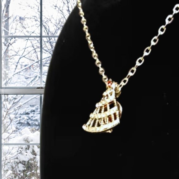 Winter Pine Tree Necklace With Pandora Charm - Picture 4 of 8